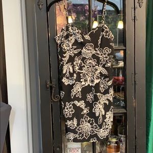 American eagle black print summer dress